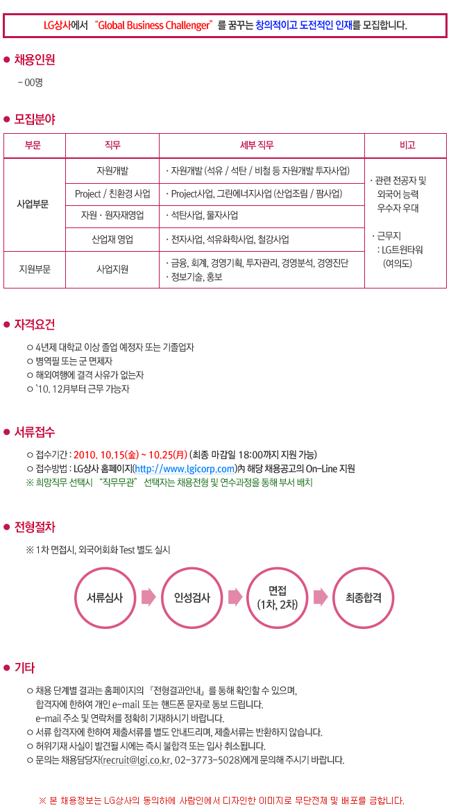 (주)LG상사 이미지
