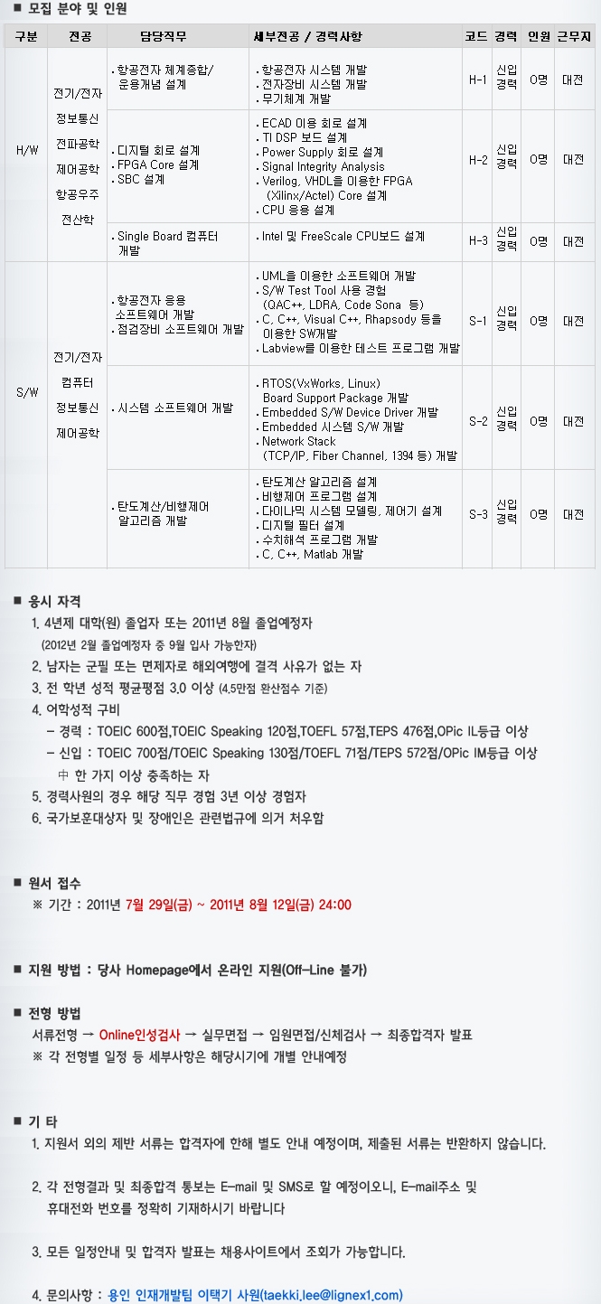엘아이지넥스원(주) 이미지