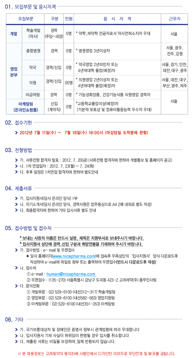 고려제약(주) 이미지